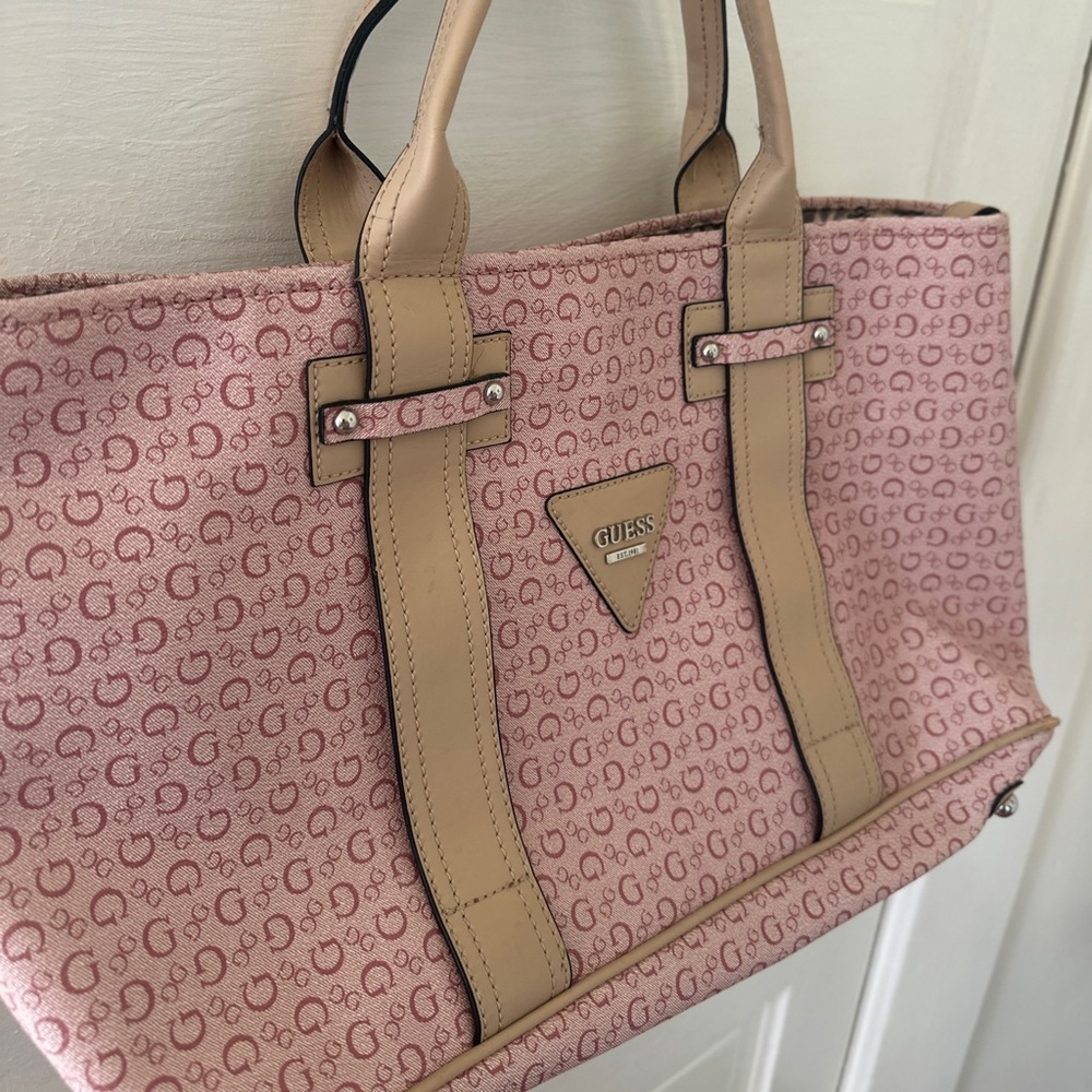 Vintage Pink Guess Bag - Picture 2 of 5